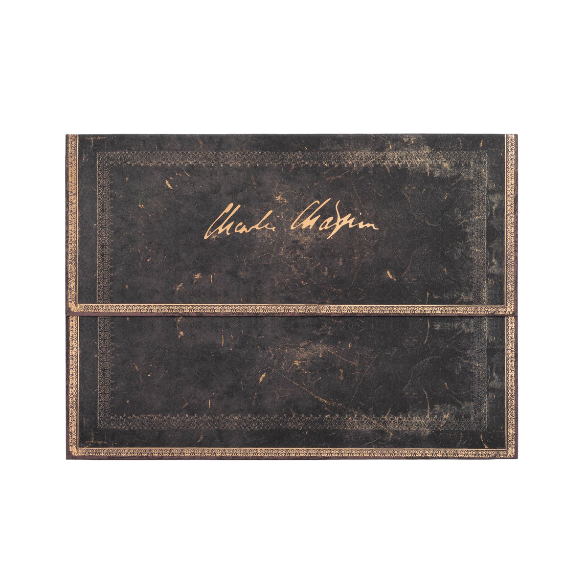 Paperblanks Celebrating Charlie Chaplin Document Folder – front view