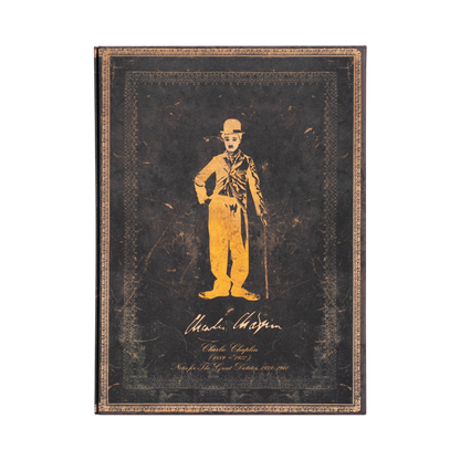 Paperblanks Celebrating Charlie Chaplin Manuscript Box – back view