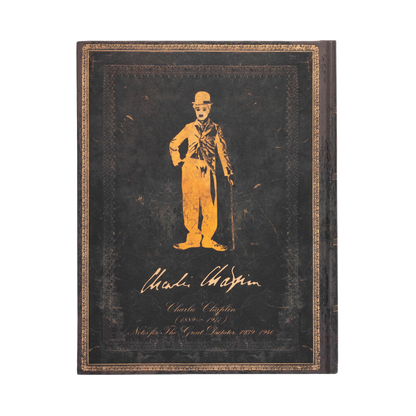 Paperblanks Celebrating Charlie Chaplin Ultra Hardback Journal – Lined, 144 Pages – back cover