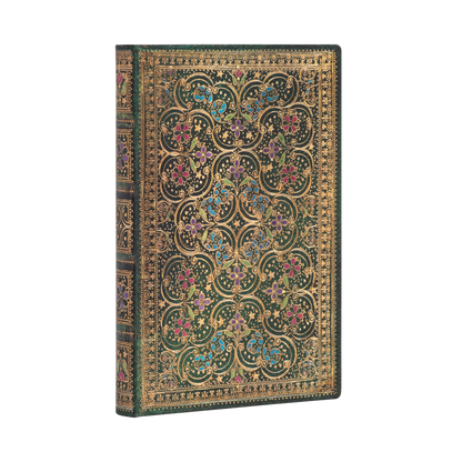 Paperblanks Pinnacle Mini Softback Flexi Journal – Lined, 208 Pages – angled view