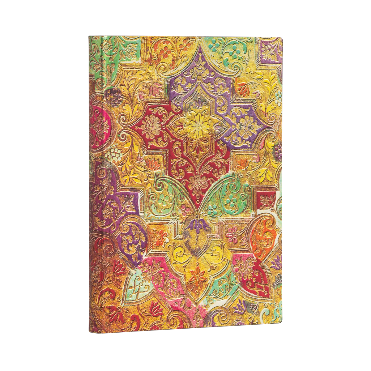 Paperblanks Bavarian Wild Flower Midi Softback Flexi Journal – Lined, 176 Pages – angled view