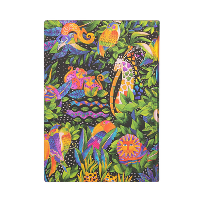 Paperblanks Jungle Song Midi Softback Flexi Journal – Lined, 176 Pages – back cover