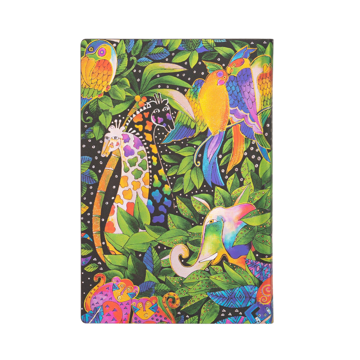 Paperblanks Jungle Song Mini Softback Flexi Journal – Lined, 208 Pages – back cover