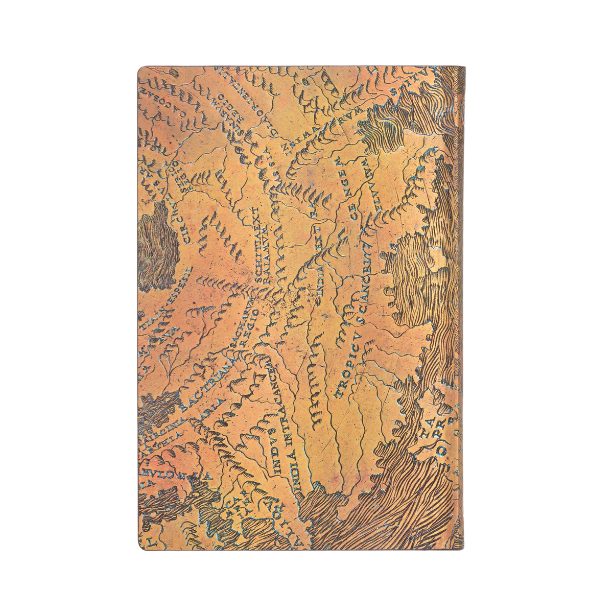 Paperblanks Hunt-Lenox Globe Mini Softback Flexi Journal – Lined, 208 Pages – back cover