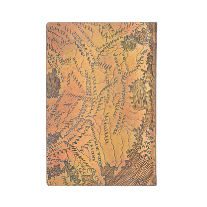 Paperblanks Hunt-Lenox Globe Mini Softback Flexi Journal – Lined, 208 Pages – back cover