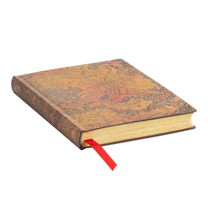 Paperblanks Hunt-Lenox Globe Mini Softback Flexi Journal – Lined, 208 Pages – page edge