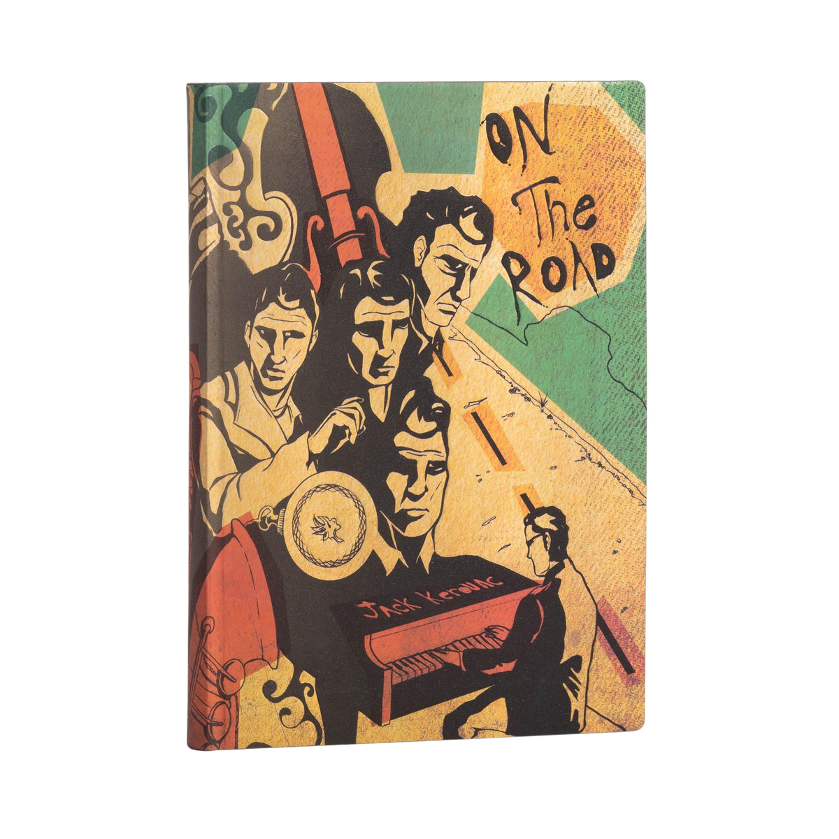Paperblanks On the Road Midi Softback Flexi Journal – Lined, 176 Pages – angled view