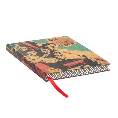 Paperblanks On the Road Midi Softback Flexi Journal – Lined, 176 Pages – page edge