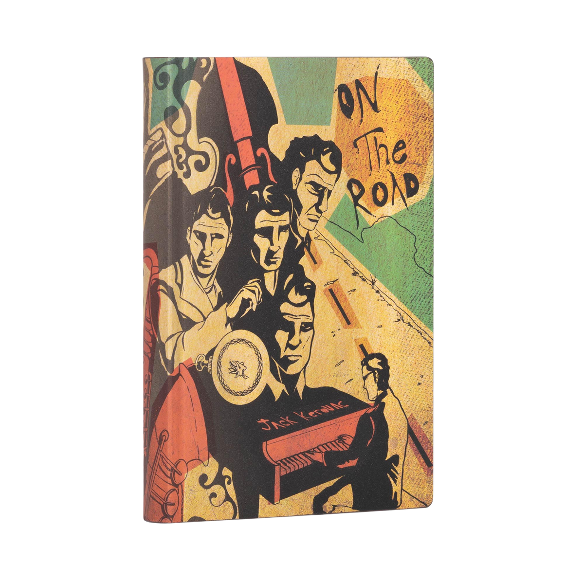 Paperblanks On the Road Mini Softback Flexi Journal – Lined, 208 Pages – angled view