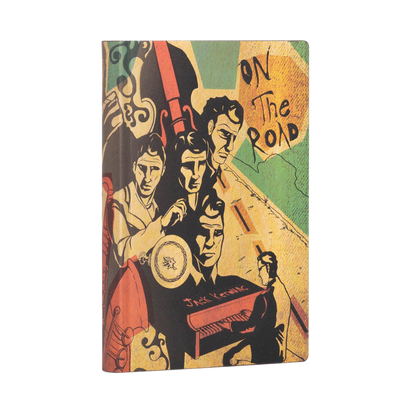 Paperblanks On the Road Mini Softback Flexi Journal – Lined, 208 Pages – angled view