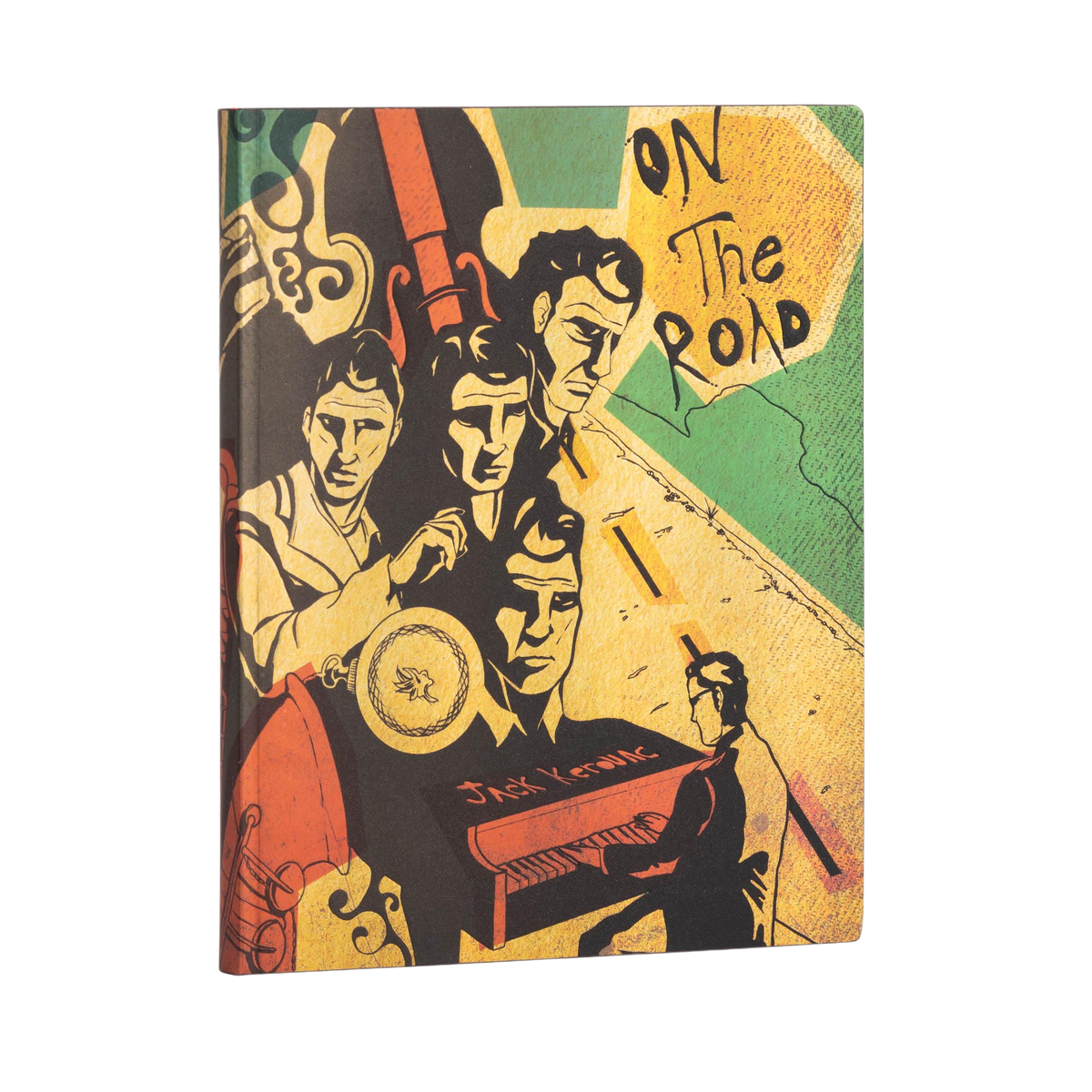 Paperblanks On the Road Ultra Softback Flexi Journal – Lined, 176 Pages – angled view