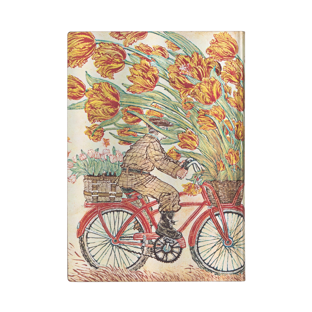 Paperblanks Holland Spring Midi Softback Flexi Journal – Lined, 176 Pages – back cover