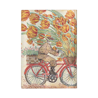 Paperblanks Holland Spring Midi Softback Flexi Journal – Lined, 176 Pages – back cover