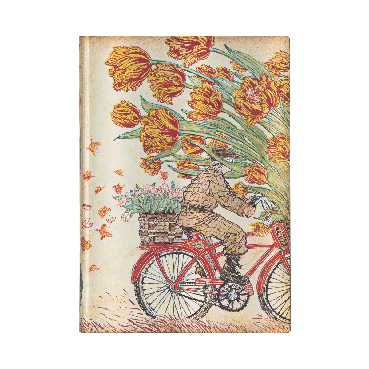 Paperblanks Holland Spring Midi Softback Flexi Journal – Lined, 176 Pages – front cover