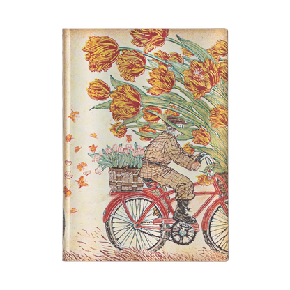 Paperblanks Holland Spring Midi Softback Flexi Journal – Lined, 176 Pages – front cover