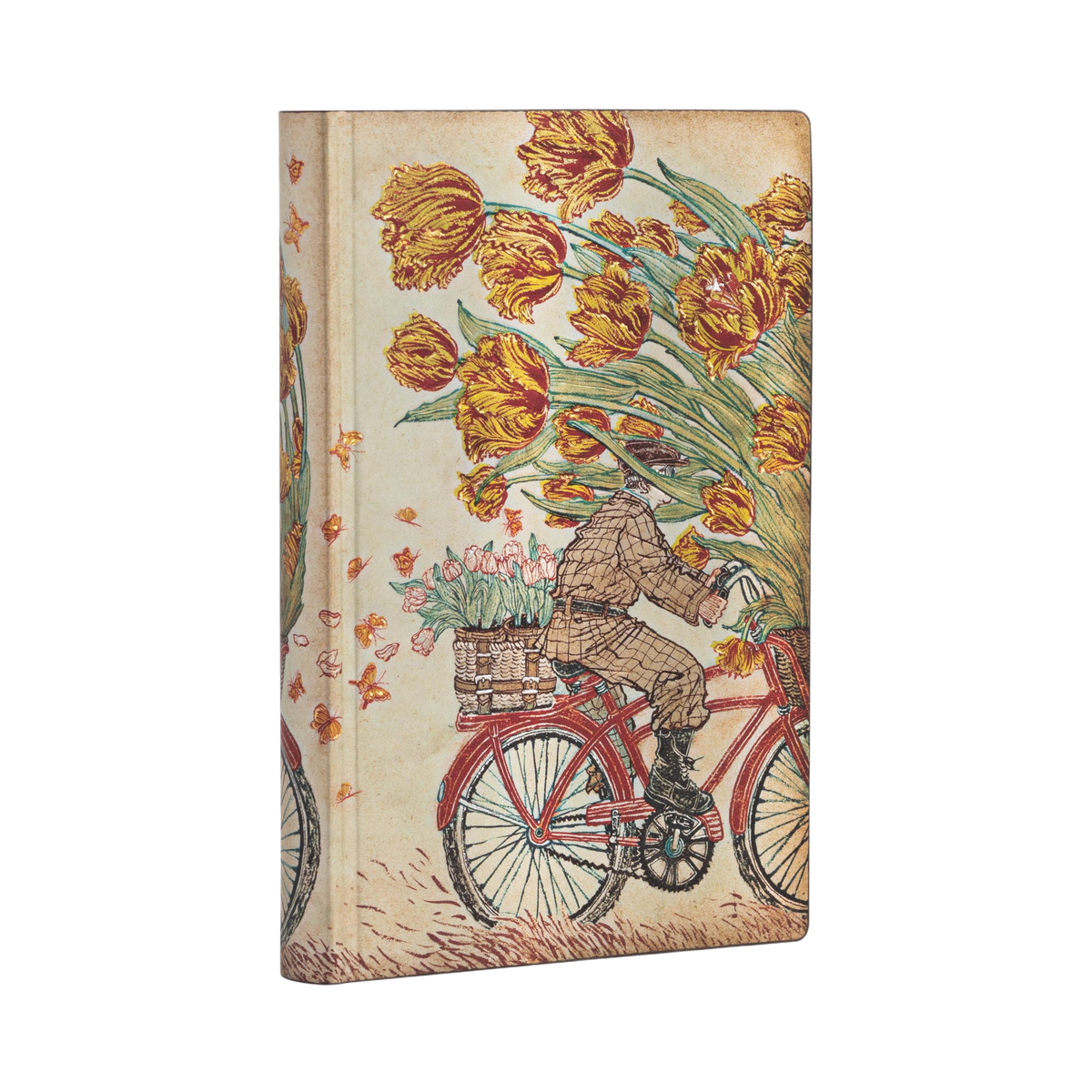 Paperblanks Holland Spring Mini Softback Flexi Journal – Lined, 208 Pages – angled view