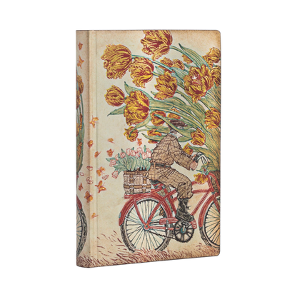 Paperblanks Holland Spring Mini Softback Flexi Journal – Lined, 208 Pages – angled view