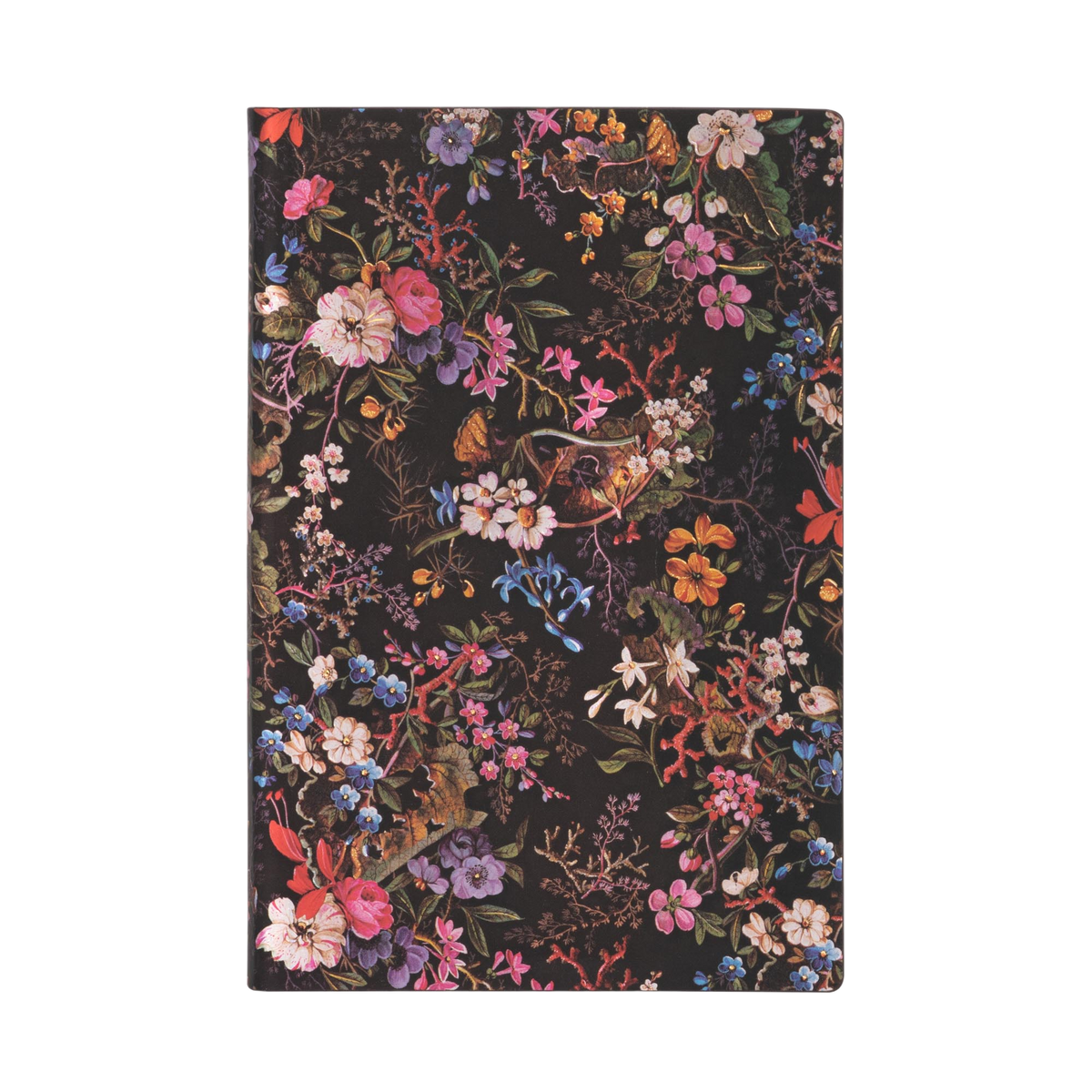 Paperblanks Floralia Mini Softback Flexi Journal – Lined, 208 Pages – front cover