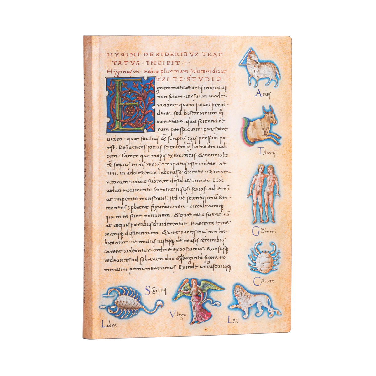Paperblanks Astronomica Midi Softback Flexi Journal – Lined, 176 Pages – angled view