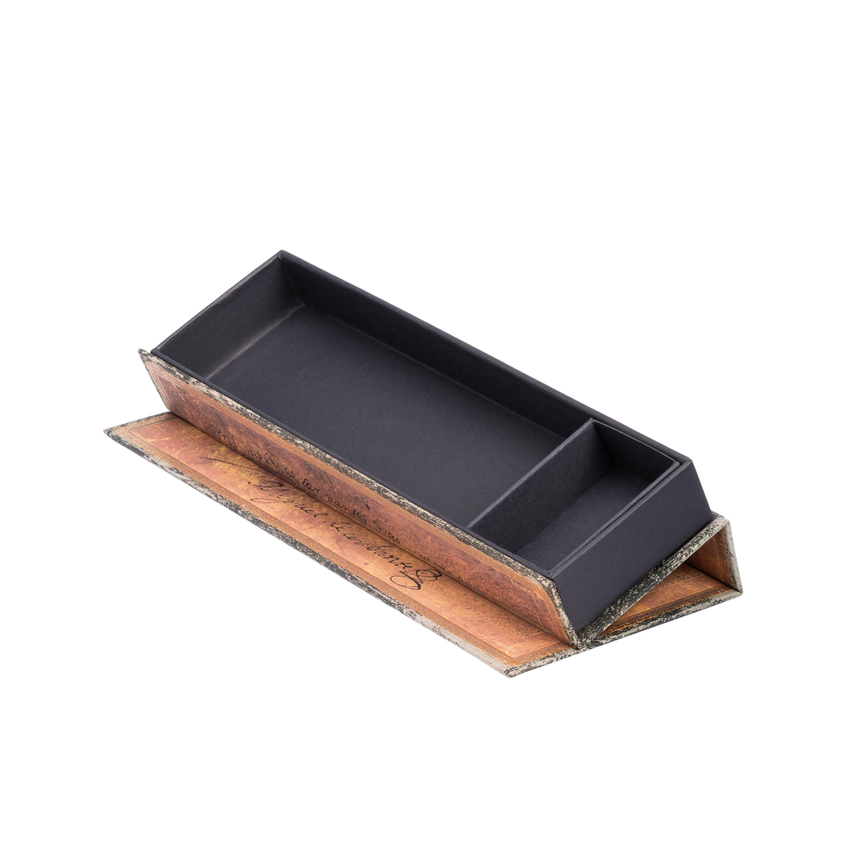 Paperblanks Cervantes, Letter to the King Pencil Case – angled view