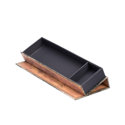 Paperblanks Cervantes, Letter to the King Pencil Case – angled view