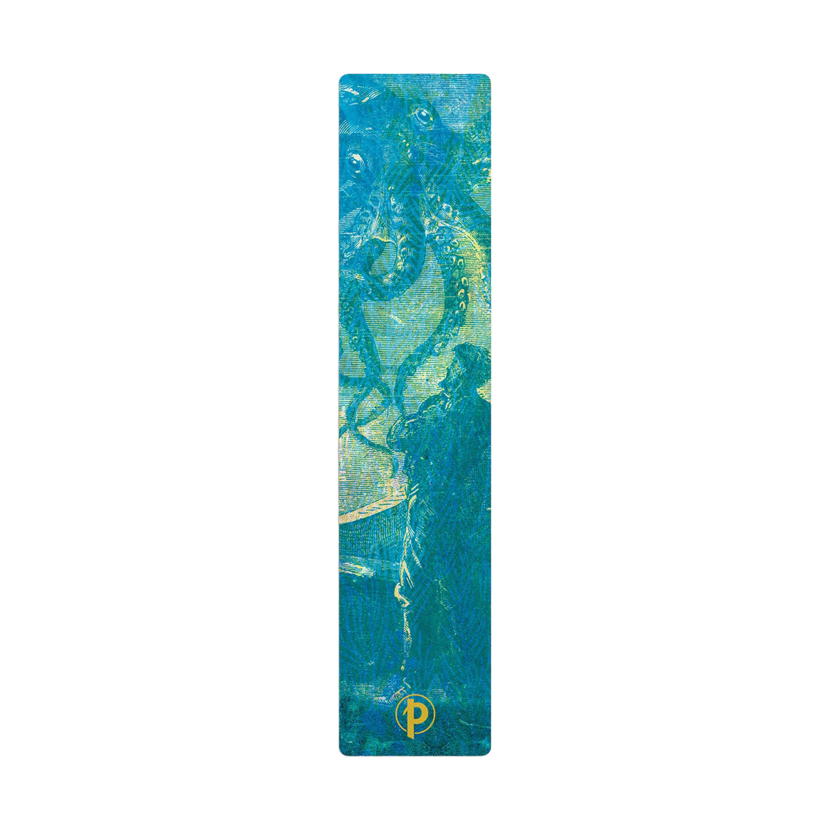 Paperblanks Verne, Twenty Thousand Leagues Bookmark – back view