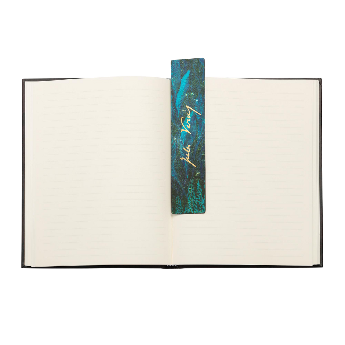 Paperblanks Verne, Twenty Thousand Leagues Bookmark – side view