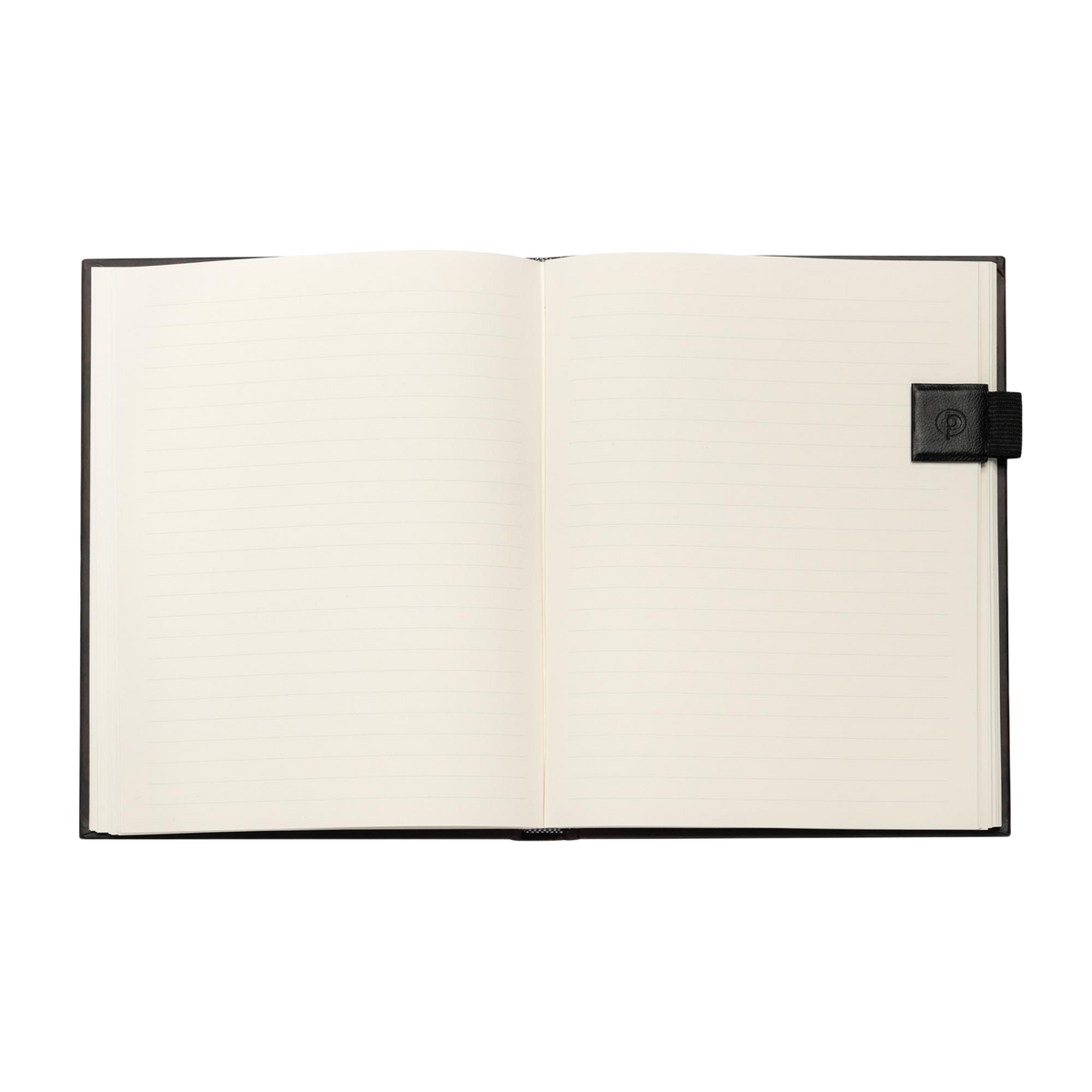 Paperblanks Carbon Black Pen Loop – back view