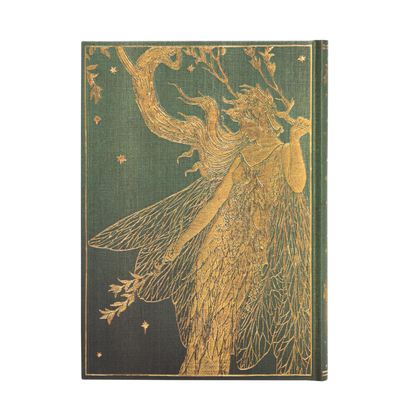 Paperblanks Olive Fairy Midi Hardback Address Book – 144 Pages – back cover