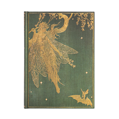 Paperblanks Olive Fairy Midi Hardback Address Book – 144 Pages – front cover