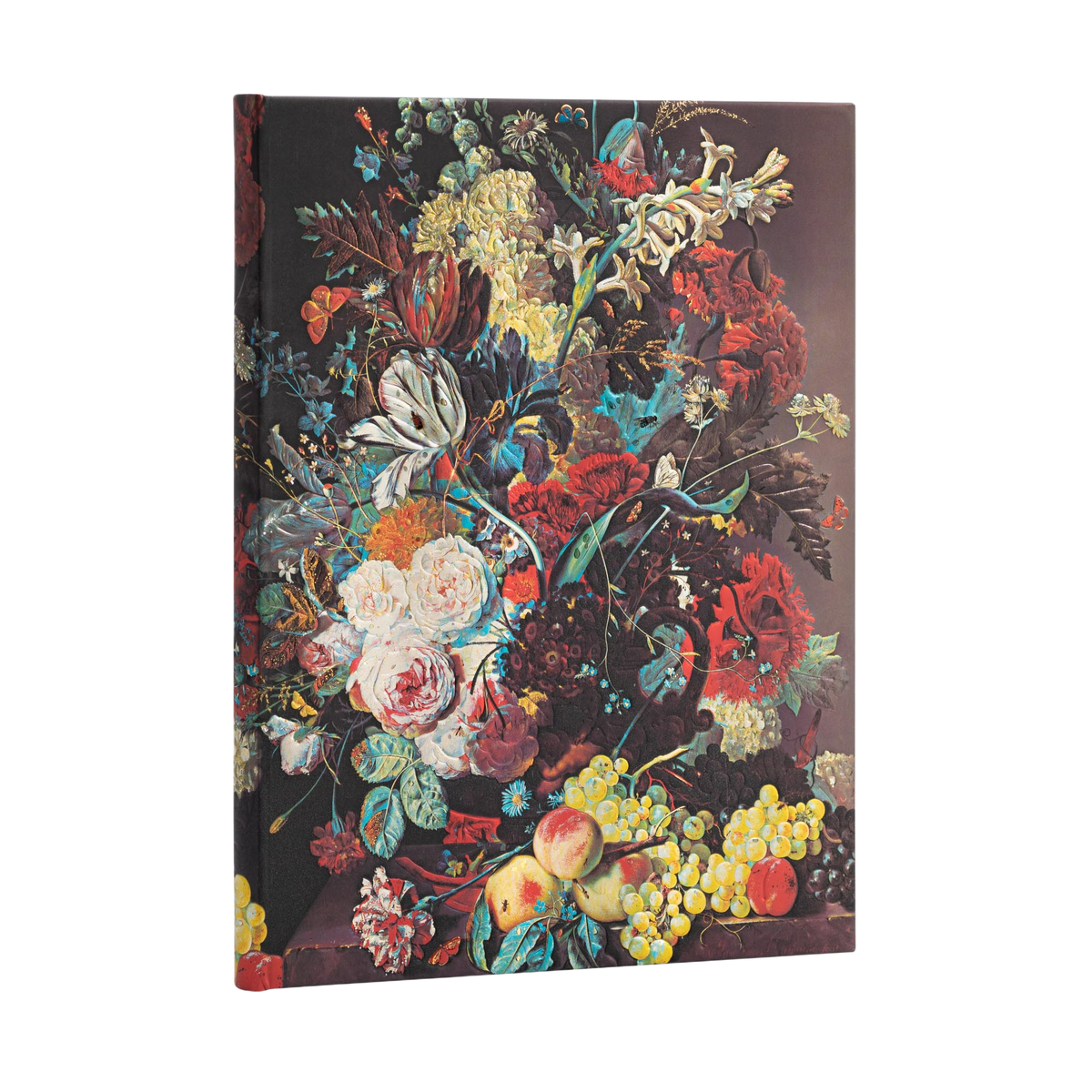Paperblanks Van Huysum Ultra Hardback Address Book – 144 Pages – angled view