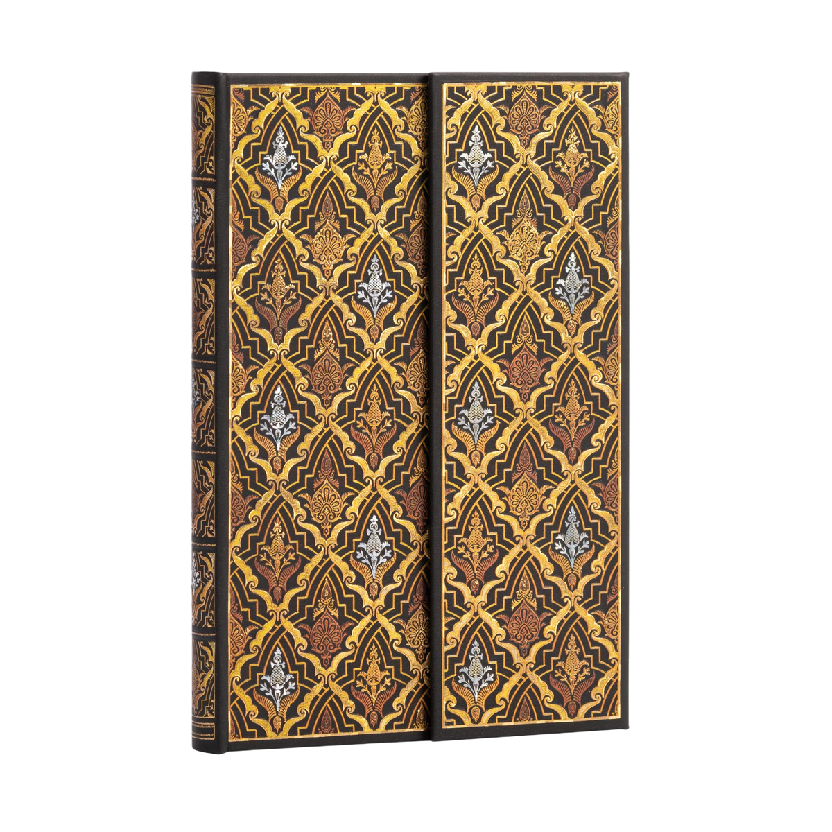 Paperblanks Destiny Mini Hardback Address Book – 128 Pages – angled view