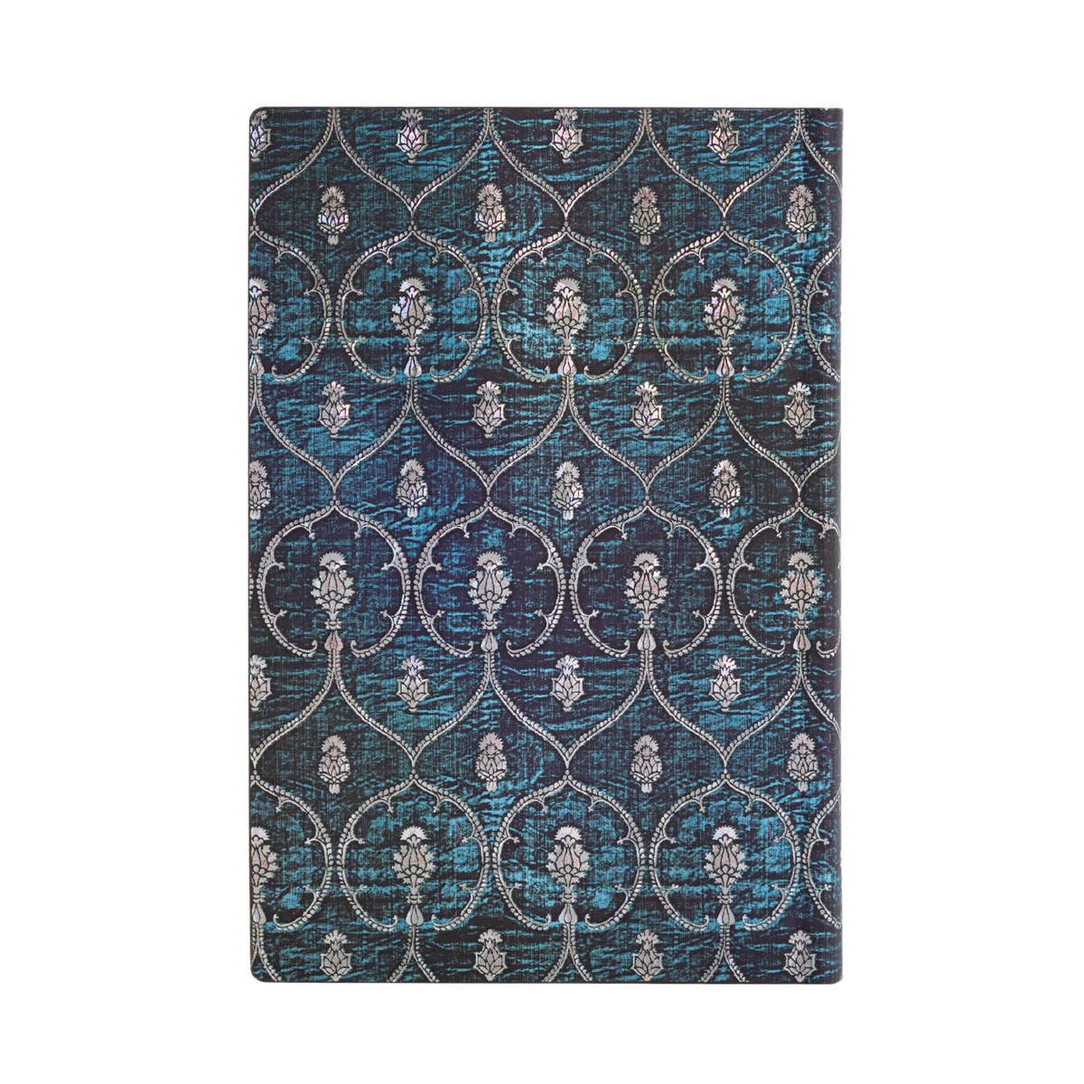 Paperblanks Blue Velvet Mini Softback Flexi Journal – Lined, 208 Pages – back cover