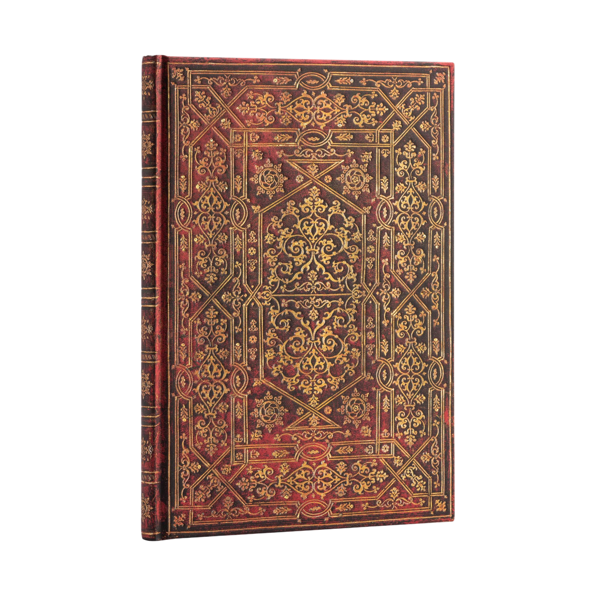 Paperblanks Evangeline Grande Hardback Journal – Plain, 128 Pages – angled view