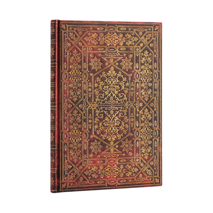 Paperblanks Evangeline Grande Hardback Journal – Plain, 128 Pages – angled view
