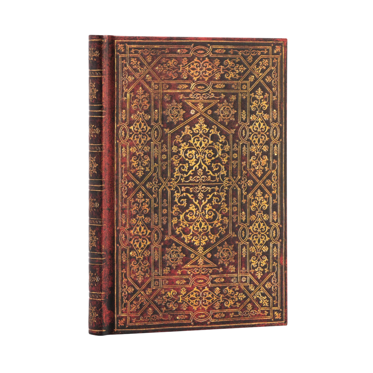Paperblanks Evangeline Midi Hardback Journal – Lined, 144 Pages – angled view