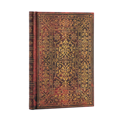 Paperblanks Evangeline Midi Hardback Journal – Lined, 144 Pages – angled view