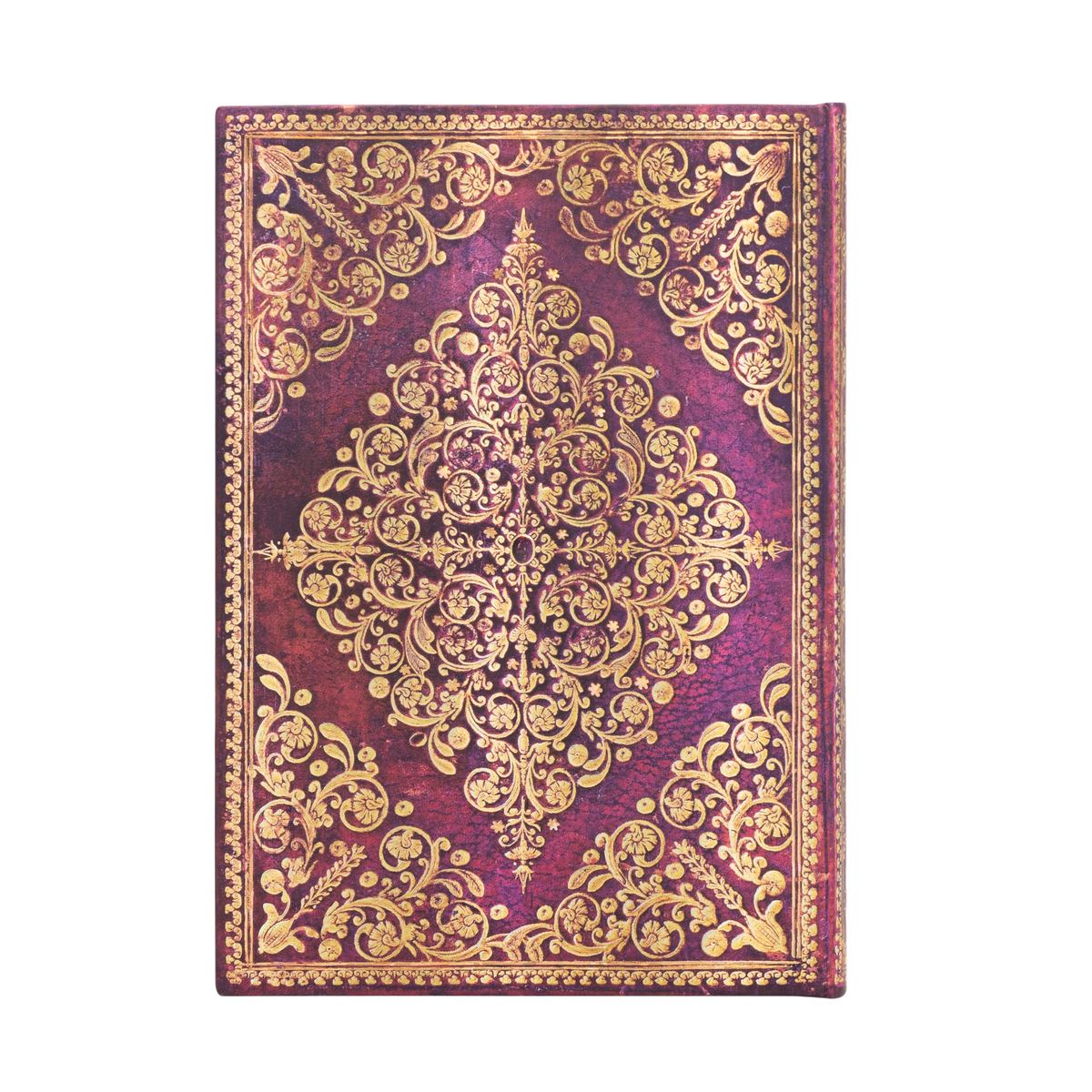 Paperblanks Viola Midi Hardback Journal – Lined, 144 Pages – back cover