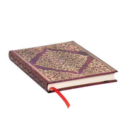 Paperblanks Viola Midi Hardback Journal – Lined, 144 Pages – page edge