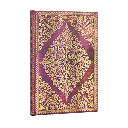 Paperblanks Viola Midi Hardback Journal – Plain, 144 Pages – angled view
