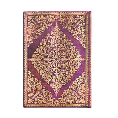Paperblanks Viola Midi Hardback Journal – Plain, 144 Pages – back cover