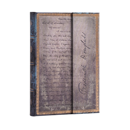 Paperblanks Frederick Douglass, Letter for Civil Rights Midi Hardback Journal – Lined, 144 Pages – angled view