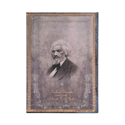 Paperblanks Frederick Douglass, Letter for Civil Rights Midi Hardback Journal – Lined, 144 Pages – back cover