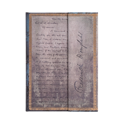Paperblanks Frederick Douglass, Letter for Civil Rights Midi Hardback Journal – Lined, 144 Pages – front cover