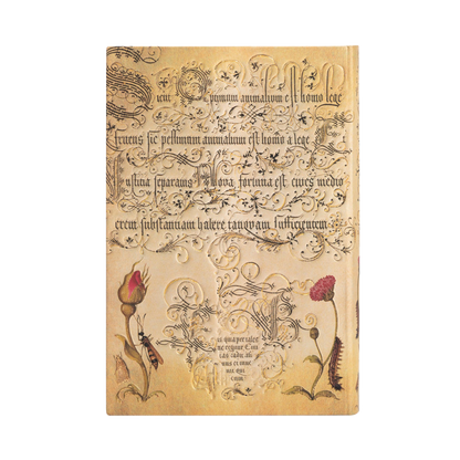 Paperblanks Flemish Rose Mini Hardback Journal – Lined, 176 Pages – back cover