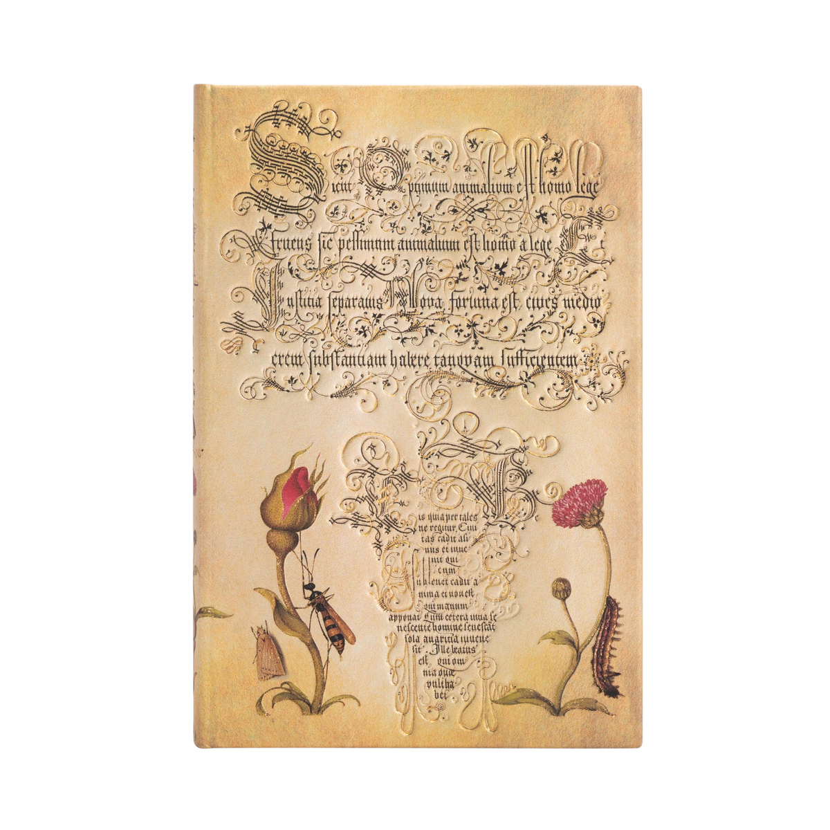 Paperblanks Flemish Rose Mini Hardback Journal – Lined, 176 Pages – front cover