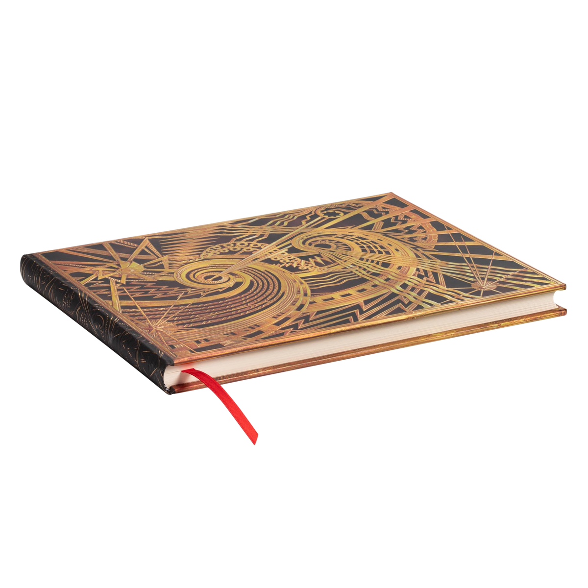 Paperblanks The Chanin Spiral Hardback Guest Book – Plain, 144 Pages – page edge