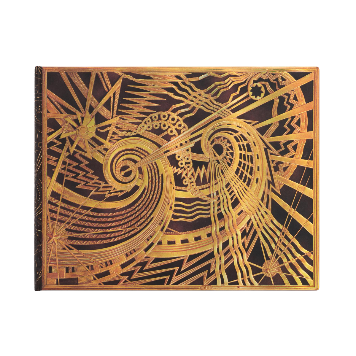 Paperblanks The Chanin Spiral Hardback Guest Book – Plain, 144 Pages – front cover