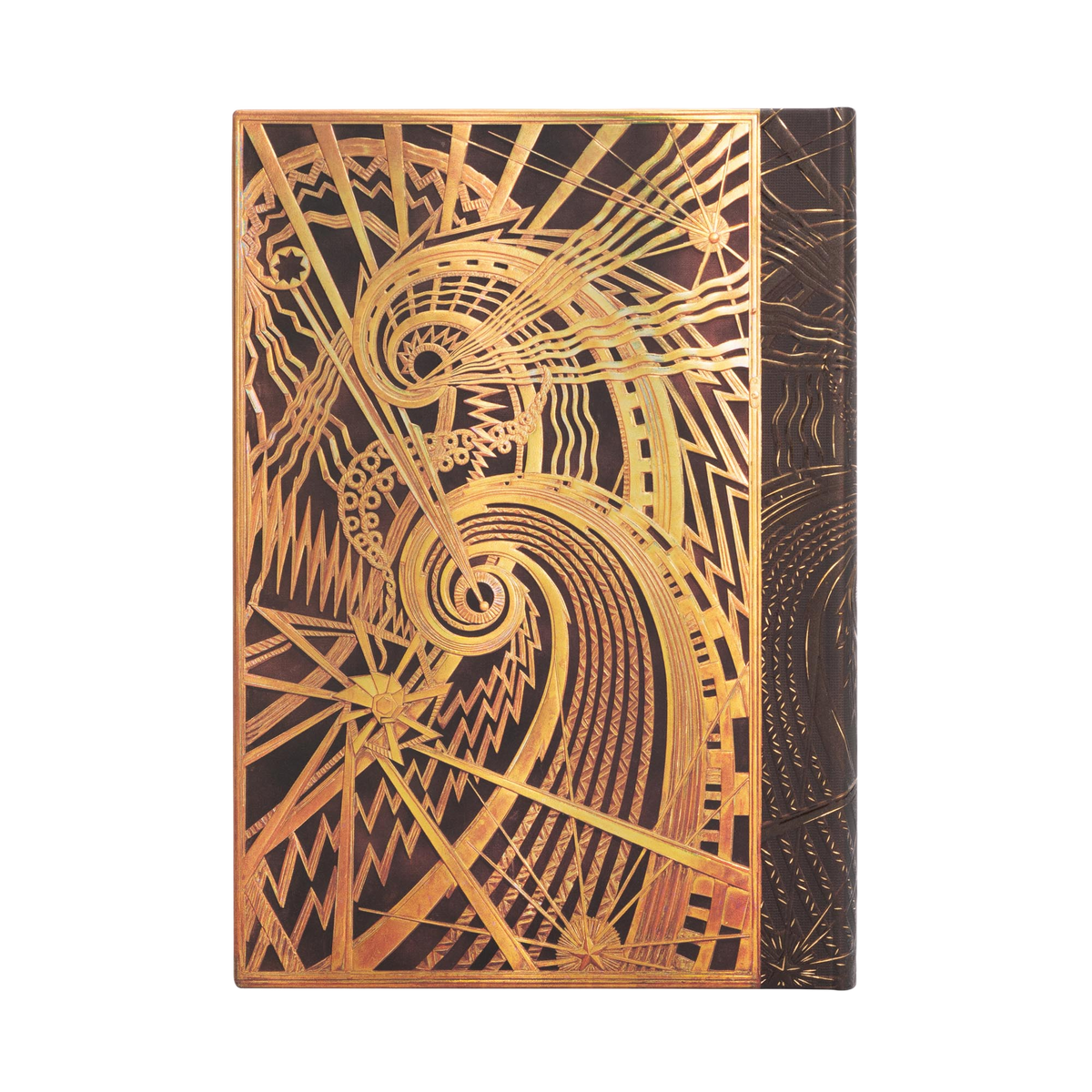 Paperblanks The Chanin Spiral Midi Hardback Journal – Lined, 144 Pages – back cover