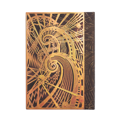 Paperblanks The Chanin Spiral Midi Hardback Journal – Lined, 144 Pages – back cover